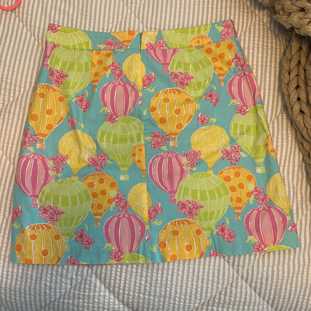Lilly Pulitzer Skirt 10 EUC balloons - Picture 3 of 3